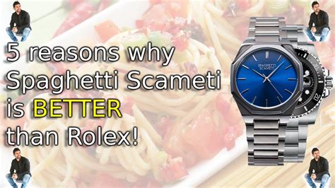 aaron marino rolex|⌚️5 reasons why Spaghetti Scameti iCon watches are .